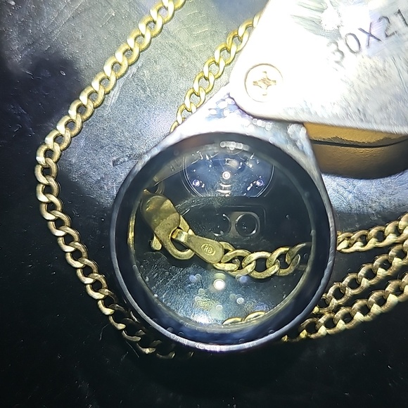 NEW Real 10K Gold Cuban Chain 24" Men’s Necklace - Picture 7 of 7